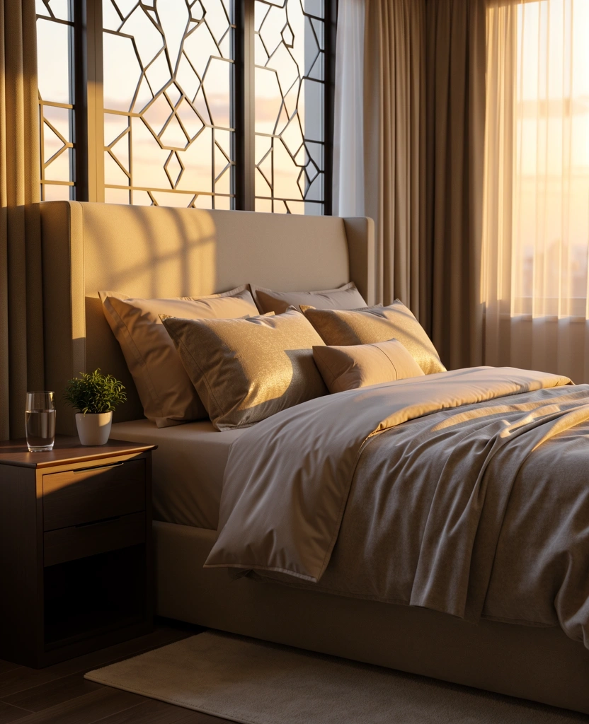 Erholsame Schlafumgebung